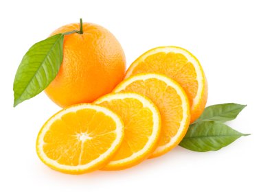 dilimlenmiş portakal