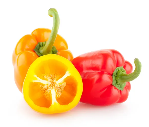 Colorful paprika peppers — Stock Photo, Image