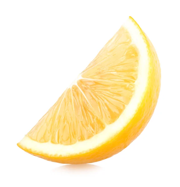 Спелый лимонный ломтик — стоковое фото