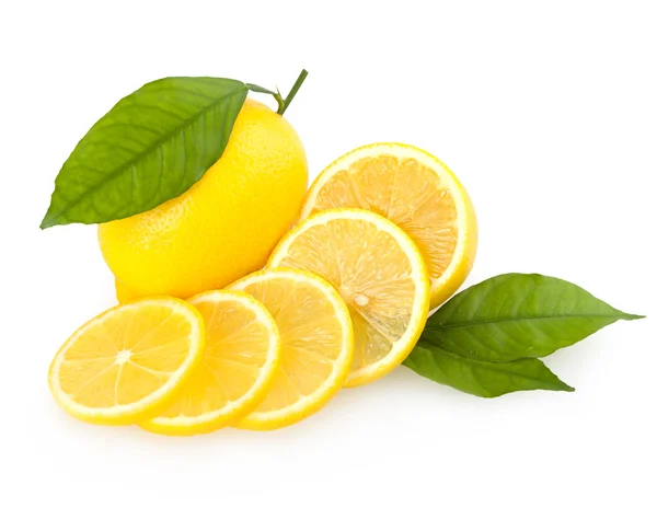 切片柠檬 — 图库照片