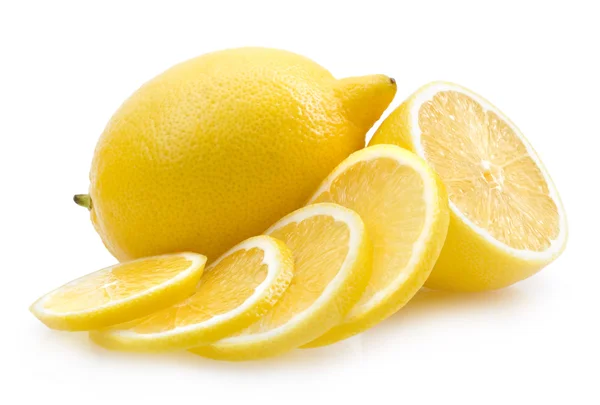 Lemon and slices — Stock Photo, Image
