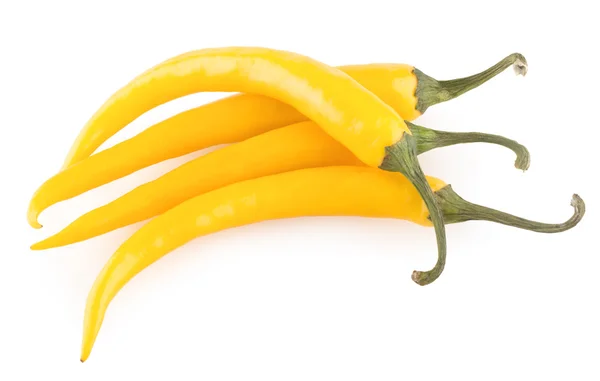 Yellow chili peppers — Stock Photo, Image