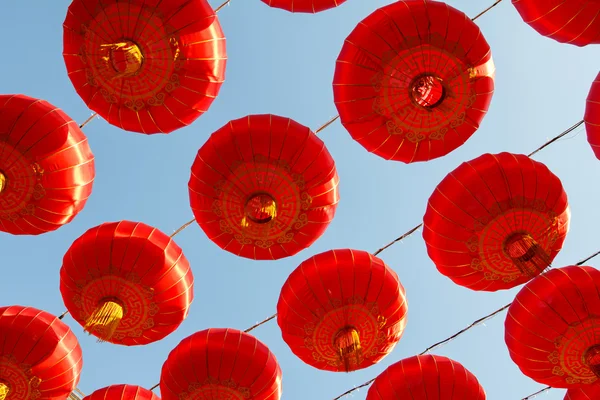 Linterna roja china — Foto de Stock