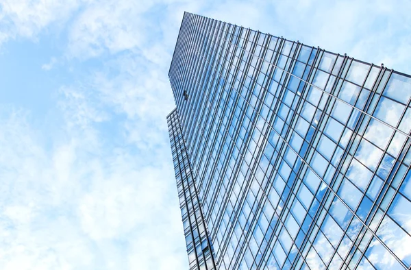 Glass wall of office building — Stock Photo, Image