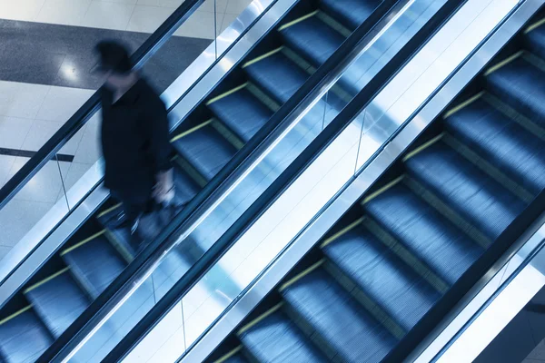 Elevator in shopping malls — Stock Photo, Image