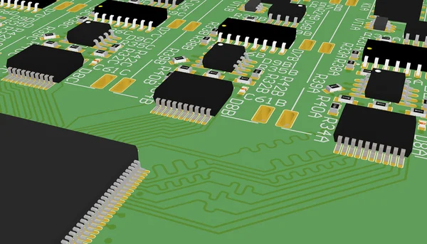 PCB yeşil
