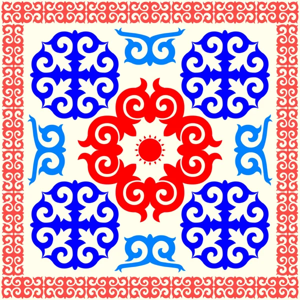 Kazak ulusal model süsleme