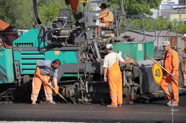 Weg bestrating — Stockfoto