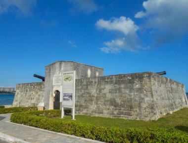 Fort Montagu Nassau clipart