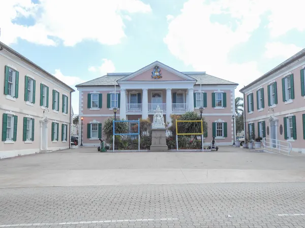 Palazzo del Parlamento delle Bahamas — Foto Stock
