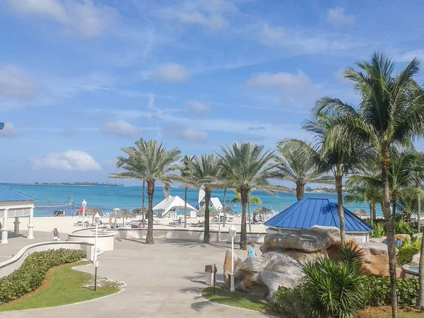 Playa en Nassau Bahamas Estados Unidos — Foto de Stock