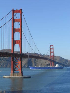 San Francisco 'daki Golden Gate Köprüsü