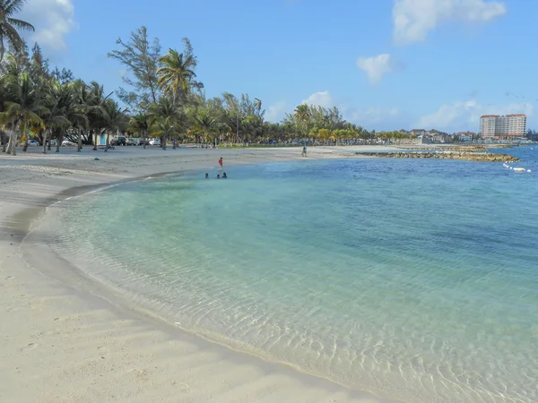 Praia em Nassau Bahamas Portugal — Fotografia de Stock