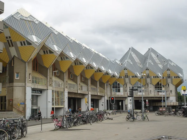 Kubus huis in rotterdam — Stockfoto