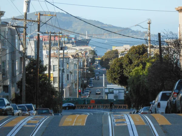 San Francisco şehrinin manzarası — Stok fotoğraf