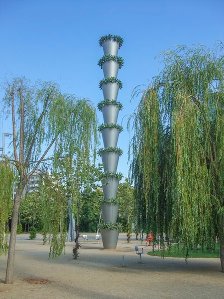 Park Poblenou Barcelona — Stok fotoğraf