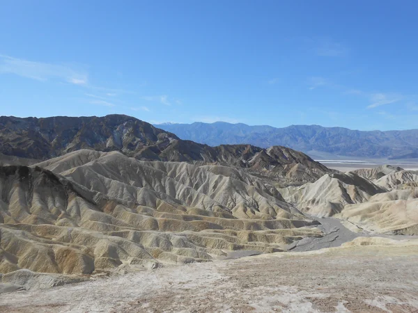 Ölüm Vadisindeki Zabriskie Noktası — Stok fotoğraf