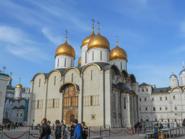 圣母安息大教堂莫斯科 — 图库照片