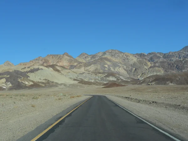 Umělci jednotky v death valley — Stock fotografie