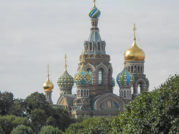 Iglesia sobre la Sangre derramada en San Petersburgo —  Fotos de Stock