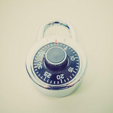 Retro görünüm stoplock asma kilit