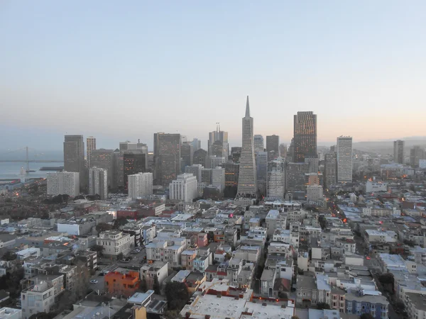 Vista da cidade de san francisco — Fotografia de Stock