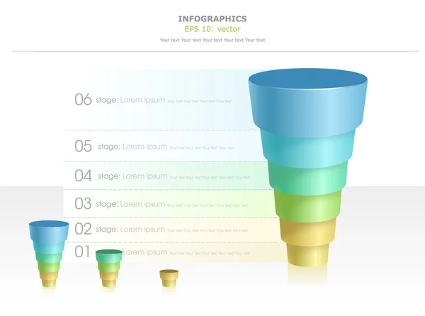 Infografik — Stockvektor