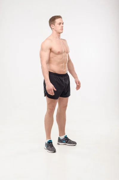 Healthy athletic man posing — Stock Photo, Image