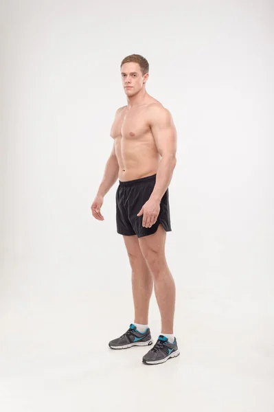 Healthy athletic man posing — Stock Photo, Image