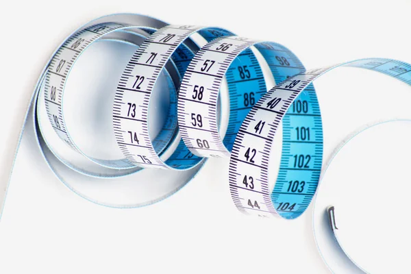 Clipboard and  measuring tape — Stock Photo, Image