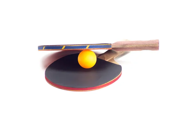 Due racchette per giocare a ping pong — Foto Stock