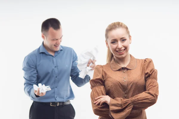 Colleagues relationships — Stock Photo, Image