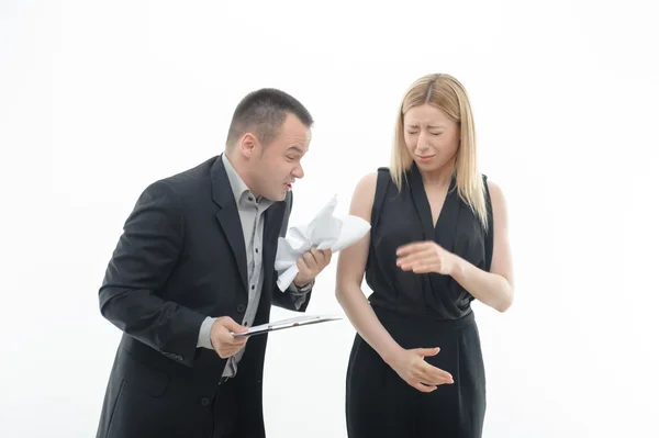 Work Colleagues arguing — Stock Photo, Image