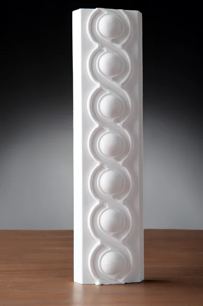 White Stucco modling — Stock Image White Stucco modling Stock Photo