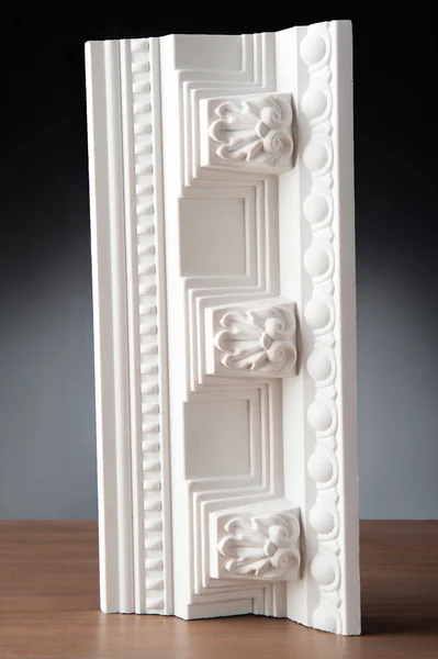 White Stucco modling — Stock Image White Stucco modling Stock Photo