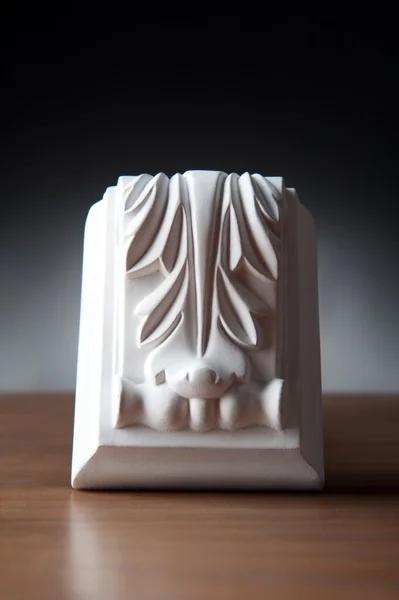 White stucco moulding — Stock Image White stucco moulding Stock Photo