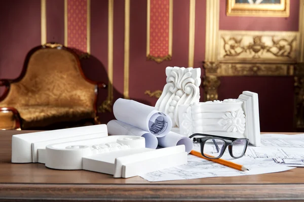 Interior designer items — Stock Image Interior designer items Stock Picture