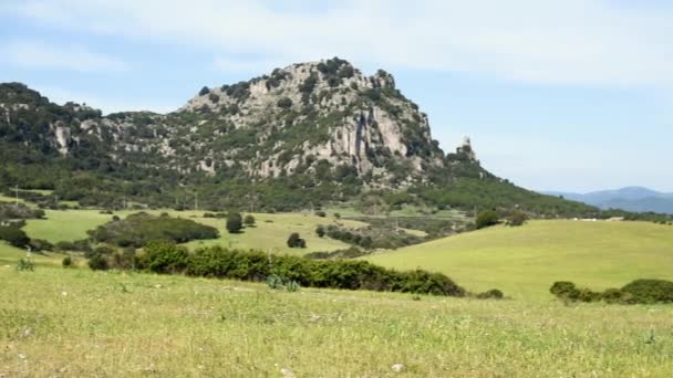 Descripción General Las Formaciones Piedra Caliza Ogliastra Formaciones Dolomita Sarda — Vídeo de stock