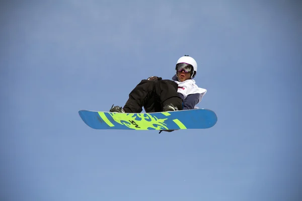 Snowboardzistka — Zdjęcie stockowe