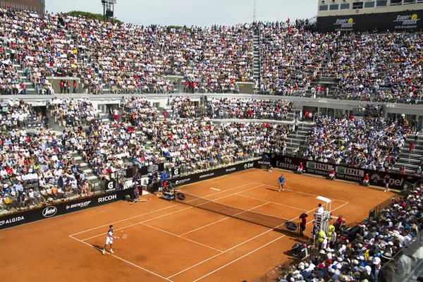 Internationale rome tennis — Stockfoto