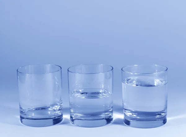 Water glass — Stock Photo, Image