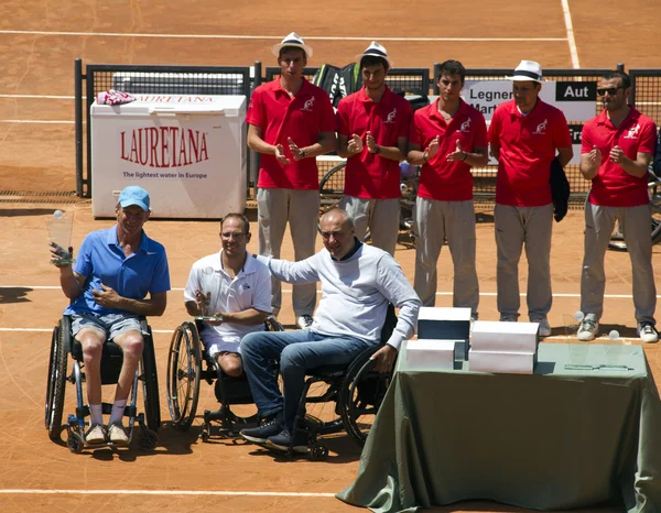 Tennis en fauteuil roulant — Photo