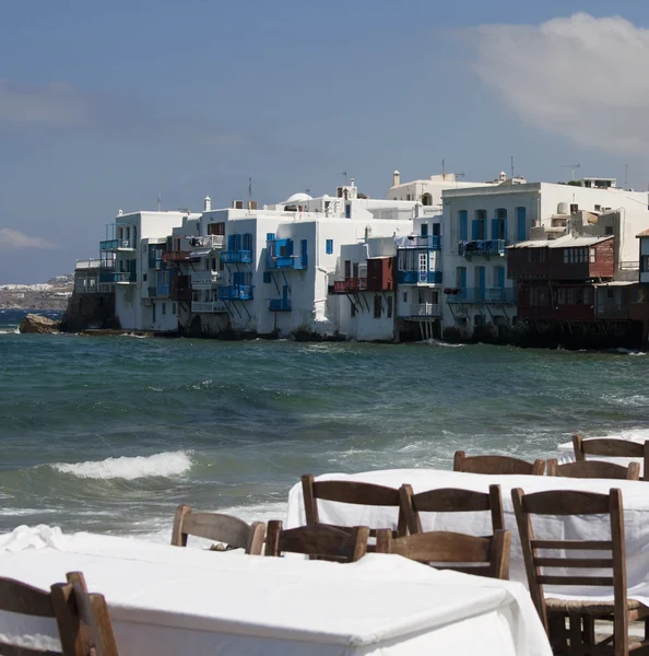 Ristorante sul mare — Foto Stock