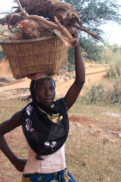 Afrikansk kvinna — Stockfoto