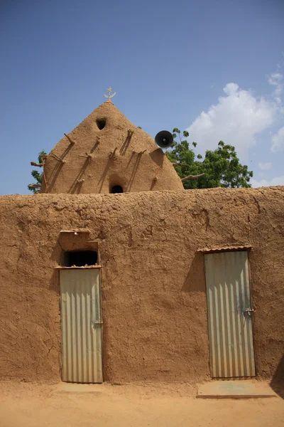Afrikanische Moschee — Stockfoto