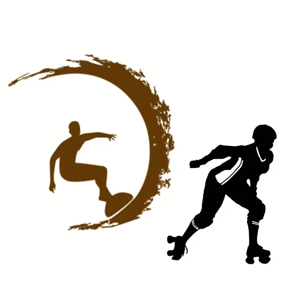 Beyaz arkaplanda resim simgeleri