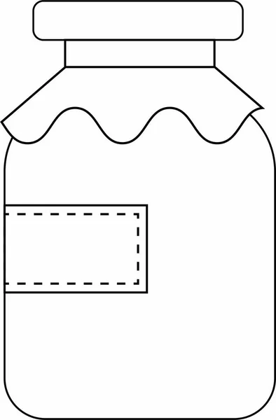 유리병 아이콘 — 스톡 사진