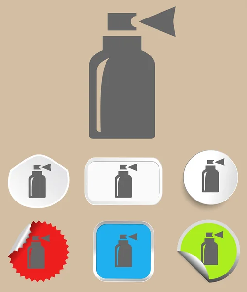 Spray icon - vector illustration. Flat design style — Stock Illustration Spray icon - vector illustration. Flat design style Vector Graphics