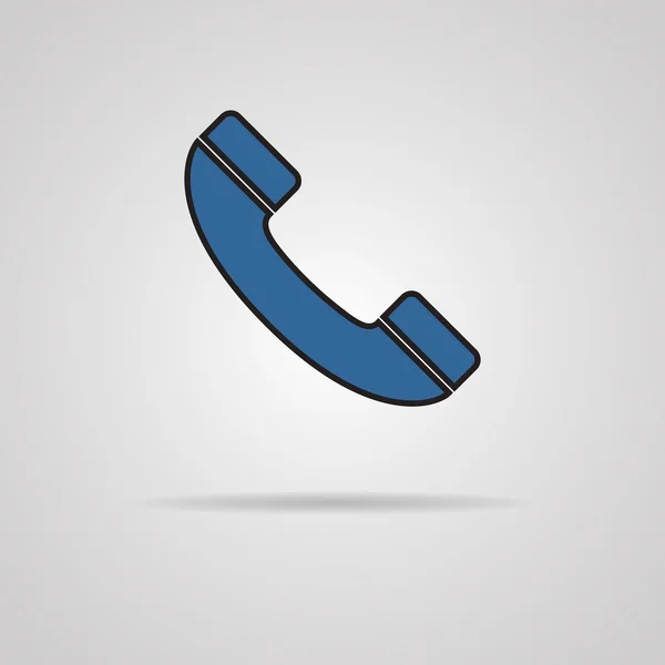 Wektor ilustracja ikony telefonu — Wektor stockowy