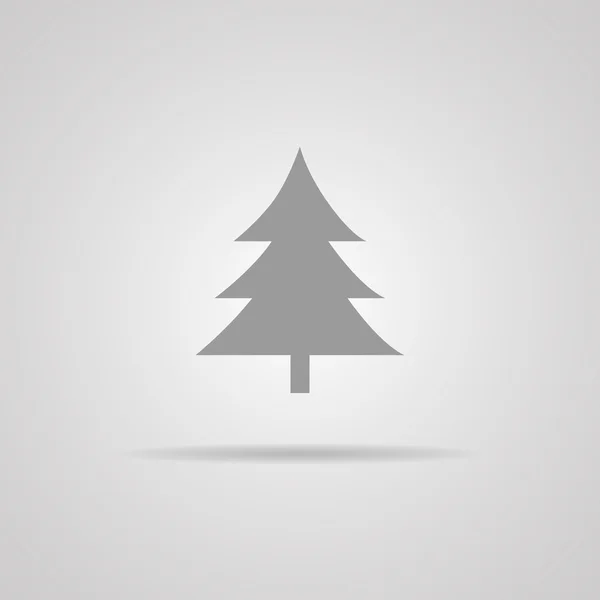 Χριστουγέννων Ρεβεγιόν με ζωντανή εικόνα δέντρο — Διανυσματικό Αρχείο